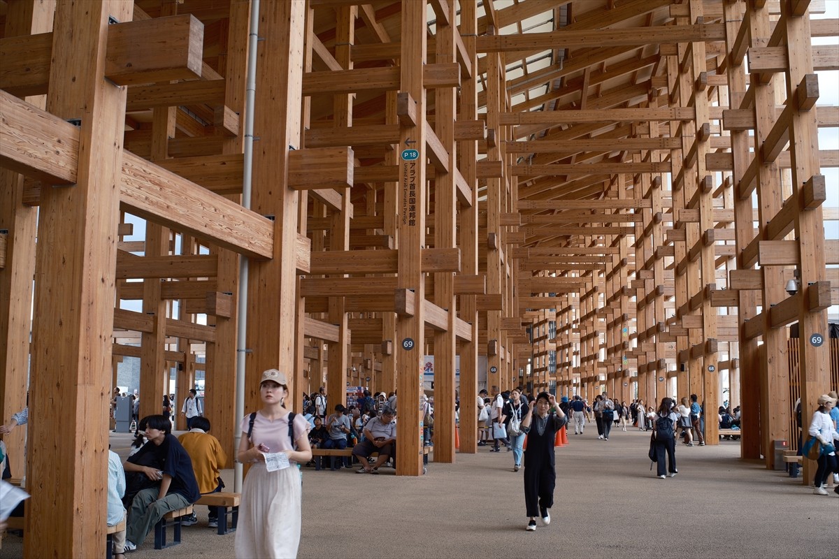 Japonya'nın Osaka kentinde sona ermesine sayılı günler kalan Osaka Expo 2025, her gün 100 binden...