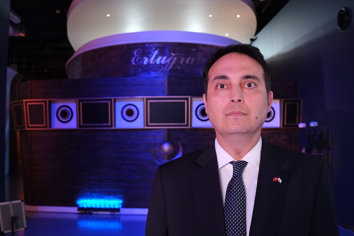 Japonya'nın Osaka kentindeki Osaka EXPO 2025'te kurulan Türkiye pavyonunu şimdiye kadar 1,2...