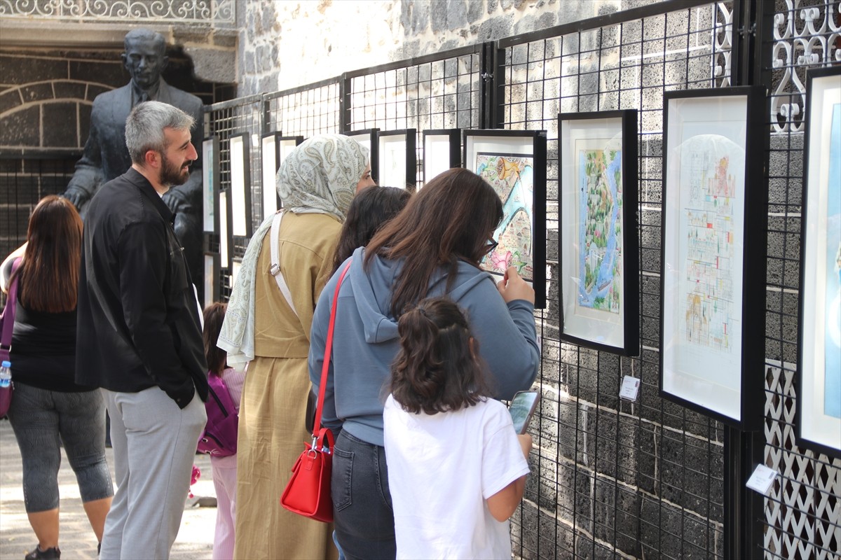 Kültür ve Turizm Bakanlığınca düzenlenen "Diyarbakır Kültür Yolu Festivali" kapsamında tarihi...