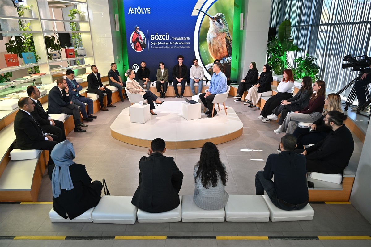 KuzeyDoğa Derneği kurucusu, ekolog ve kuş gözlemcisi Prof. Dr. Çağan Şekercioğlu, Anadolu Ajansı...