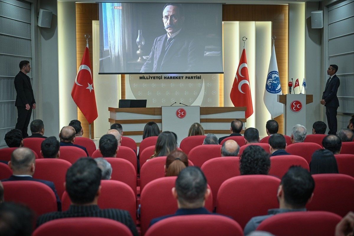 MHP bünyesinde kurulan İsmail Gaspıralı Dış Politika Enstitüsünün açılışı, MHP Genel Merkezi'nde...