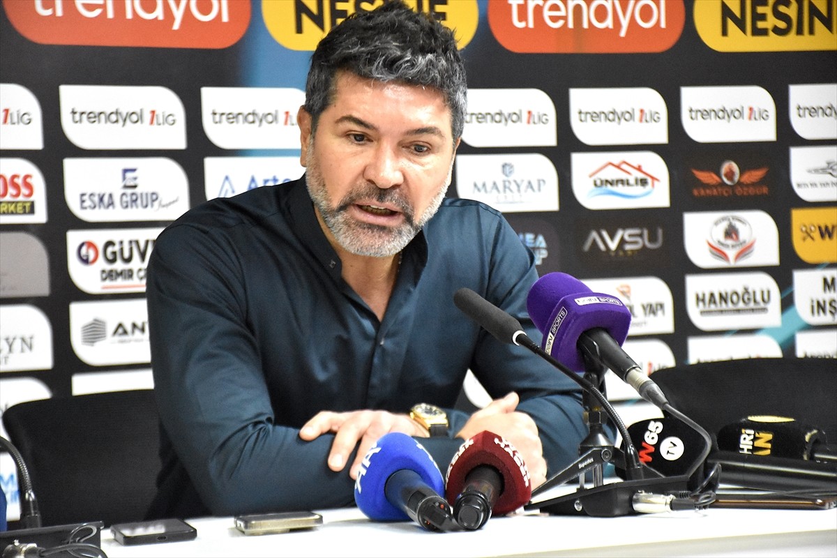 Trendyol 1. Lig'in 10. haftasında konuk ettiği Atko Grup Pendikspor ile 1-1 berabere kalan İmaj...