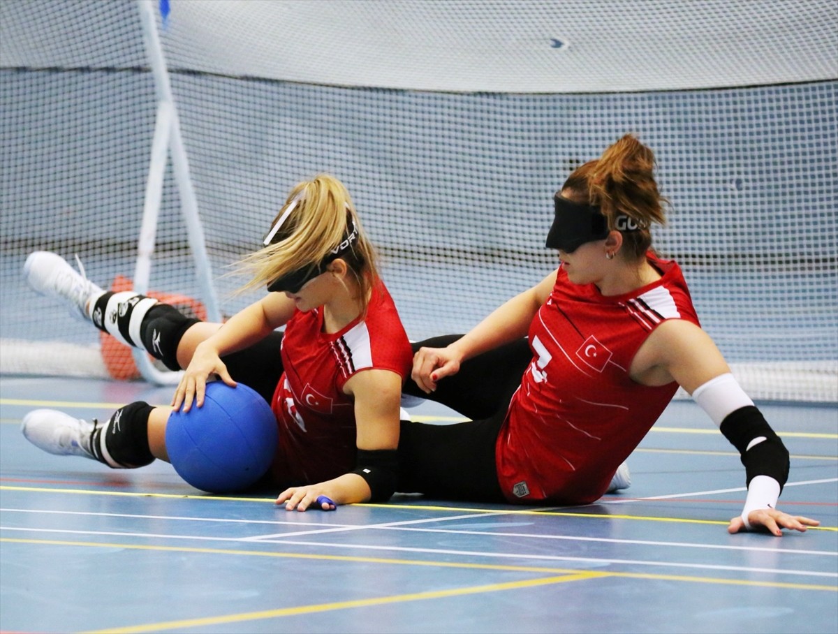 Türkiye Kadın Golbol Milli Takımı, 2025 IBSA Avrupa Şampiyonası çeyrek finalinde Fransa'yı yenerek...