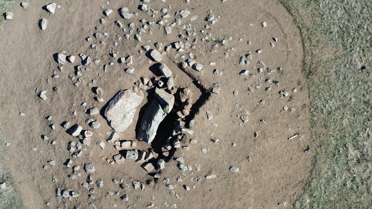 Yozgat'ın Sorgun ilçesinde Kerkenes Harabeleri olarak bilinen Pteria Antik Kenti'nde yürütülen...