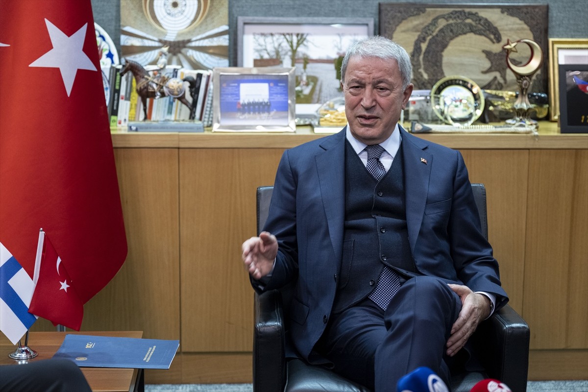 TBMM Milli Savunma Komisyonu Başkanı ve AK Parti Kayseri Milletvekili Hulusi Akar, Finlandiya'nın...